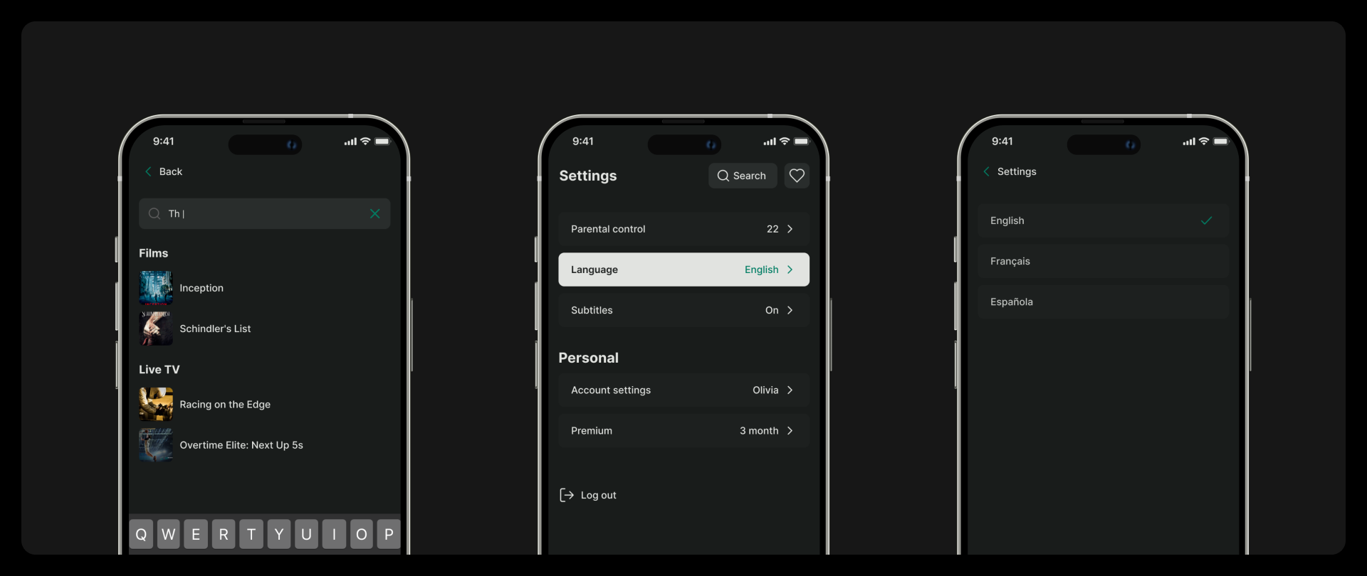 VenomOTT — UI (Mobile) — screen 9