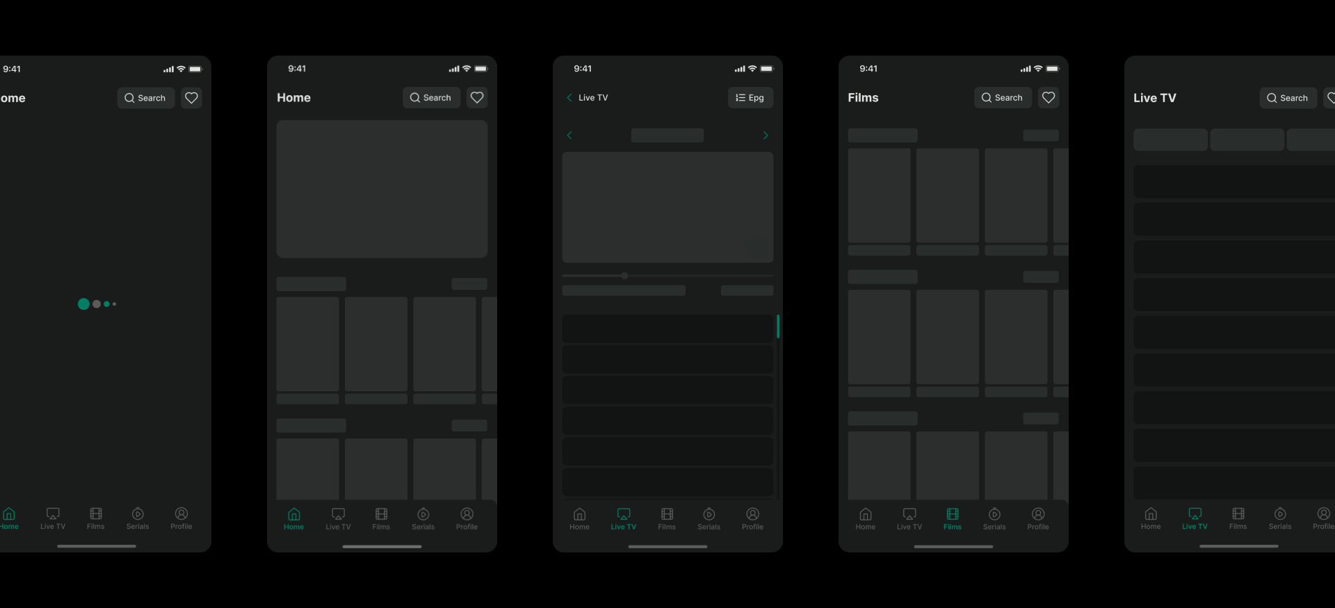 VenomOTT — UI (Mobile) — screen 5
