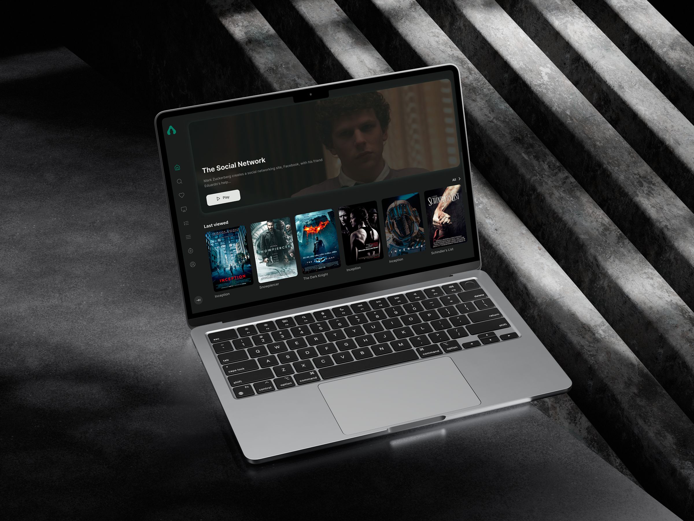 VenomOTT — UI (Desktop) — screen 1